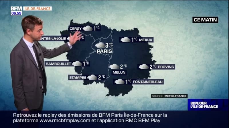 Météo Ile-de-France: des gelées ce vendredi matin et des nuages