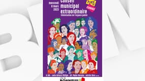La municipalité de Bonneuil-sur-Marne a lancé en 2022 sa campagne de féminisation de l'espace public.
