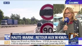 Jehanne Collard sur le retour aux 90km/h en Haute-Marne: "Cette décision est prise dans l'urgence à la veille d'une élection européenne"