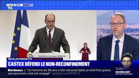 Le non-confinement défendu par Jean Castex - 06/02