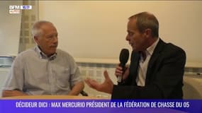 Décideur DICI : Max Mercurio, président de la Fédération de chasse des Hautes-Alpes