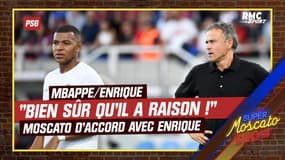 PSG : "Bien sûr qu'il a raison !." Vincent Moscato d'accord avec la sortie de Luis Enrique sur Mbappé