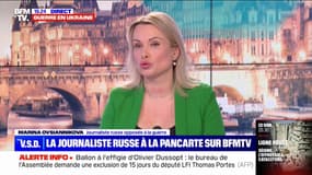 Marina Ovsyannikova: "J'ai demandé l'asile en arrivant en France"
