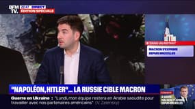 L'ŒIL DE RAPHAËL - "Napoléon", "Hitler"... la Russie cible Emmanuel Macron
