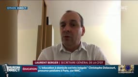 Explosion du chômage en mars: la réaction de Laurent Berger, secrétaire général de la CFDT