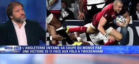 Mondial de rugby / Serge Simon analyse Angleterre-Fidji et France-Italie 