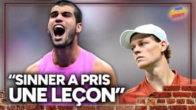 "Sinner a pris une leçon", un ascendant Alcaraz pour le futur ?