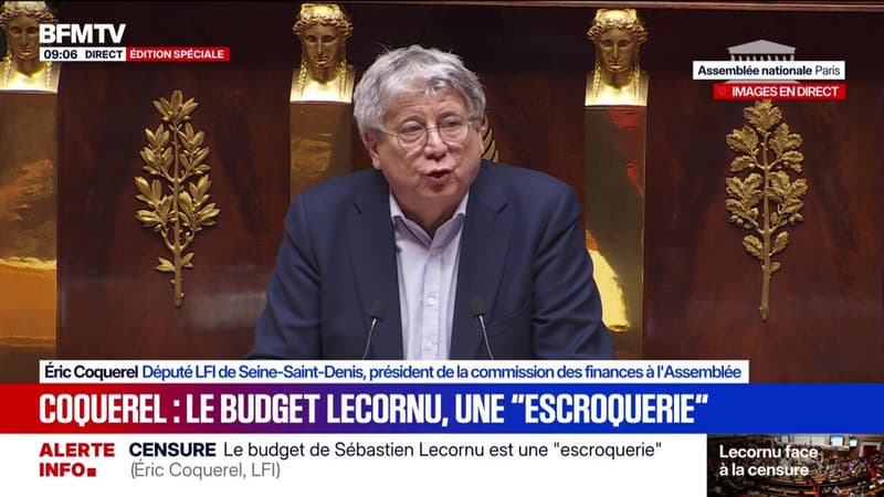 Éric Coquerel (LFI): "On peut ainsi résumer neuf années de macronisme: la constitution d’une nouvelle noblesse, celle de l'argent"