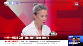Lucie Castets se "sent toujours soutenue par les quatre forces du NFP"