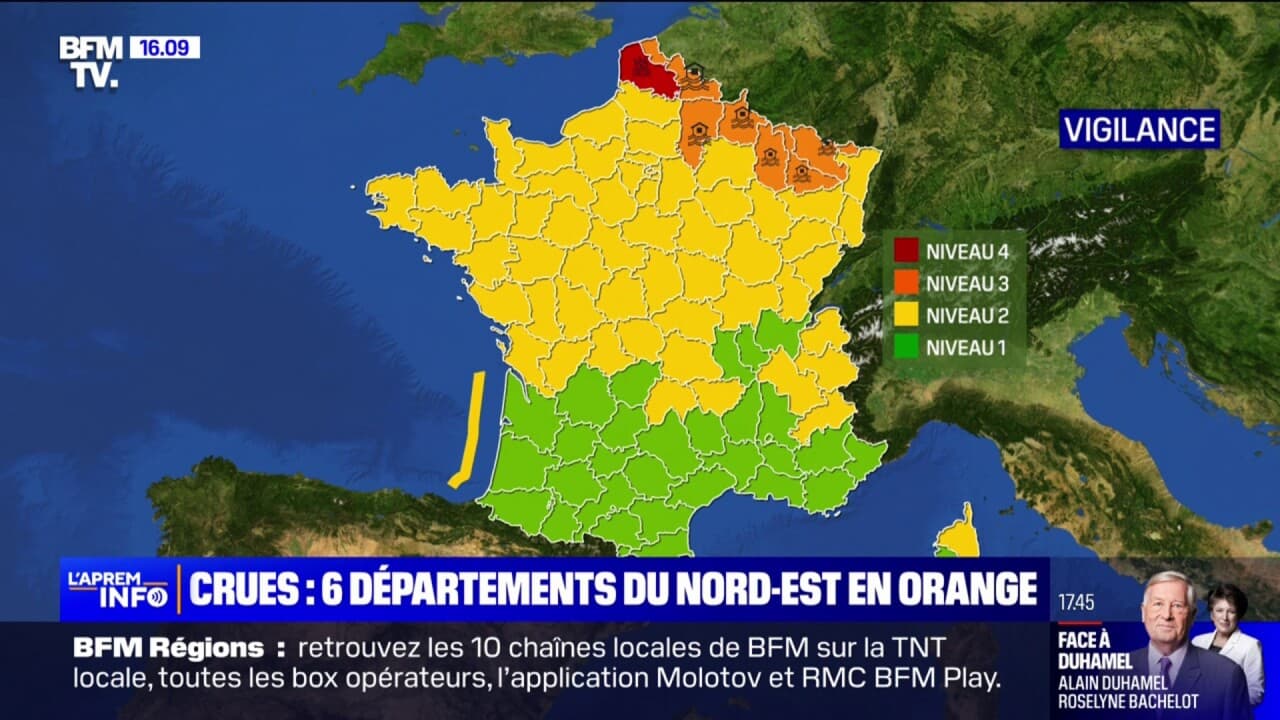 Crues/Inondations: Le Finistère N'est Plus Placé En Vigilance Orange ...