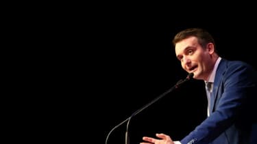 Florian Philippot le 18 février 2018 à Arras