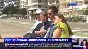 Grâce au télétravail, ces Français prolongent leurs vacances