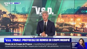 Coupe de France: le protocole de remise du trophée a été modifié du fait de l'envahissement du stade de la Beaujoire en demi-finale selon le préfecture de police de Paris 