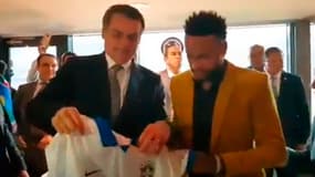 Jair Bolsonaro et Neymar
