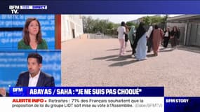 Abayas à l'école: "Aujourd'hui, ce vêtement n'est pas défini dans la loi comme étant un signe ostentatoire", pour Amine Saha, conseiller municipal DVG de La Courneuve