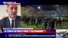 Gilles Simeoni: "Le débat sur l'autonomie de la Corse ne doit pas être l'otage de l'élection présidentielle"