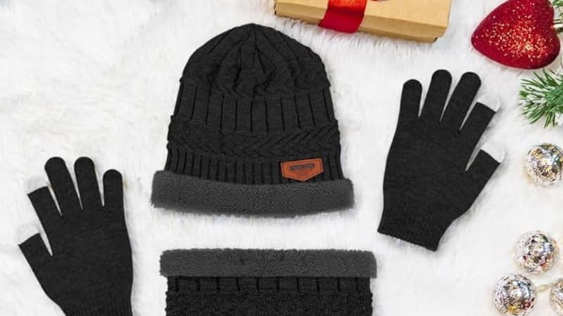 Passez l’hiver au chaud avec cet ensemble bonnet, écharpe et gants à moins de 12 euros
