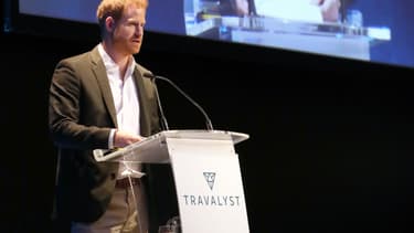 Le prince Harry le 26 février 2020 à Édimbourg