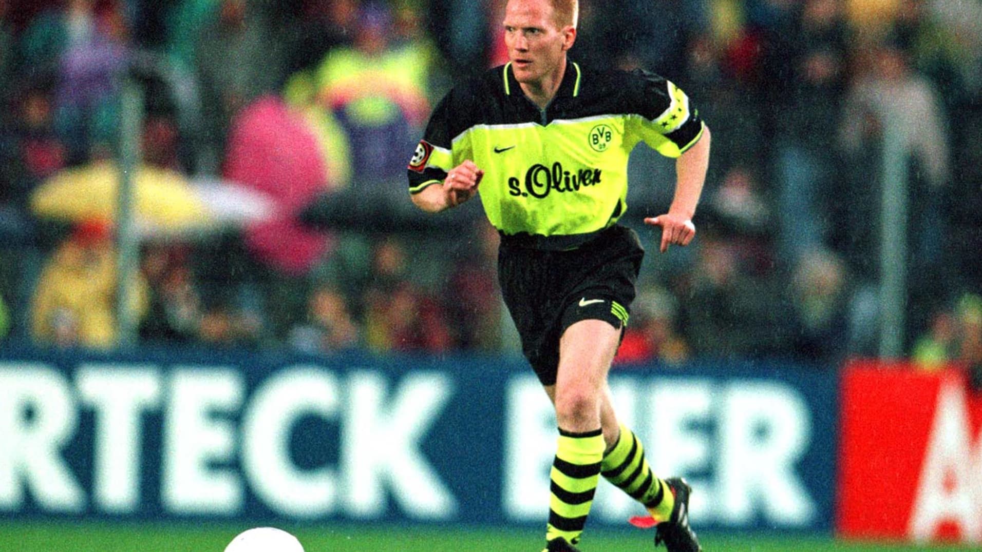 Matthias Sammer avec le Borussia Dortmund en 1997 Matthias Sammer avec le Borussia Dortmund en 1997
