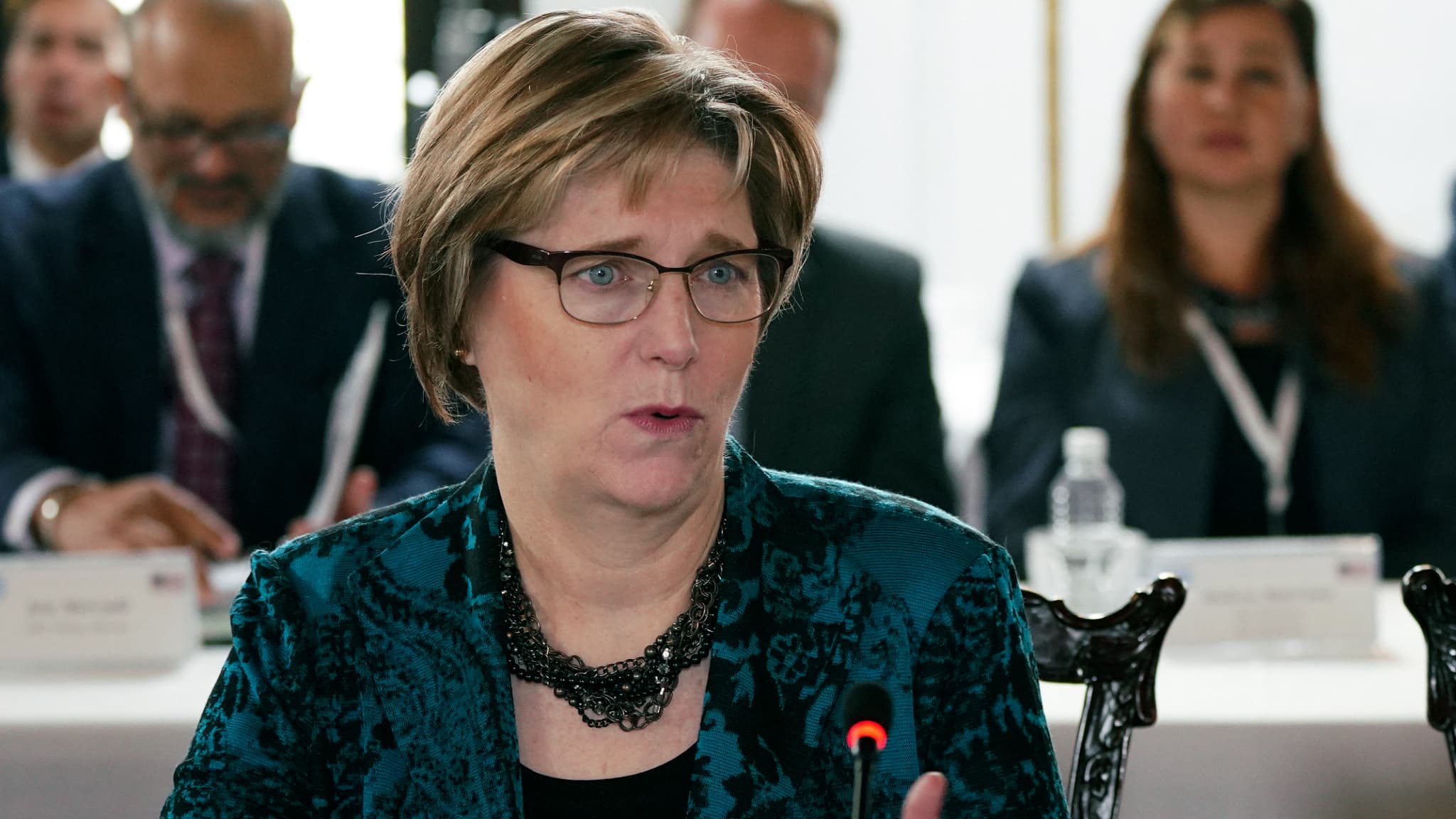 La nouvelle cheffe de mission diplomatique des États-Unis a atterri au Venezuela un mois après la capture... Kép