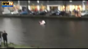 Amsterdam : Une femme et son bébé sauvés de la noyade par quatre hommes