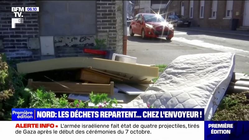 Nord: la ville de Denain renvoie les déchets sauvages à leurs propriétaires grâce à la vidéosurveillance