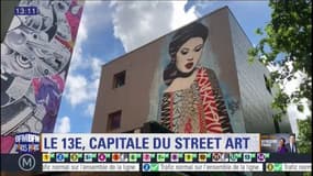 Le 13e, "capitale du street art" inaugure un musée à ciel ouvert 