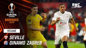 Résumé : Séville 3-1 Dinamo Zagreb - Ligue Europa (Barrage aller)