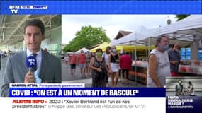 Covid : "On est à un moment de bascule" - 12/08