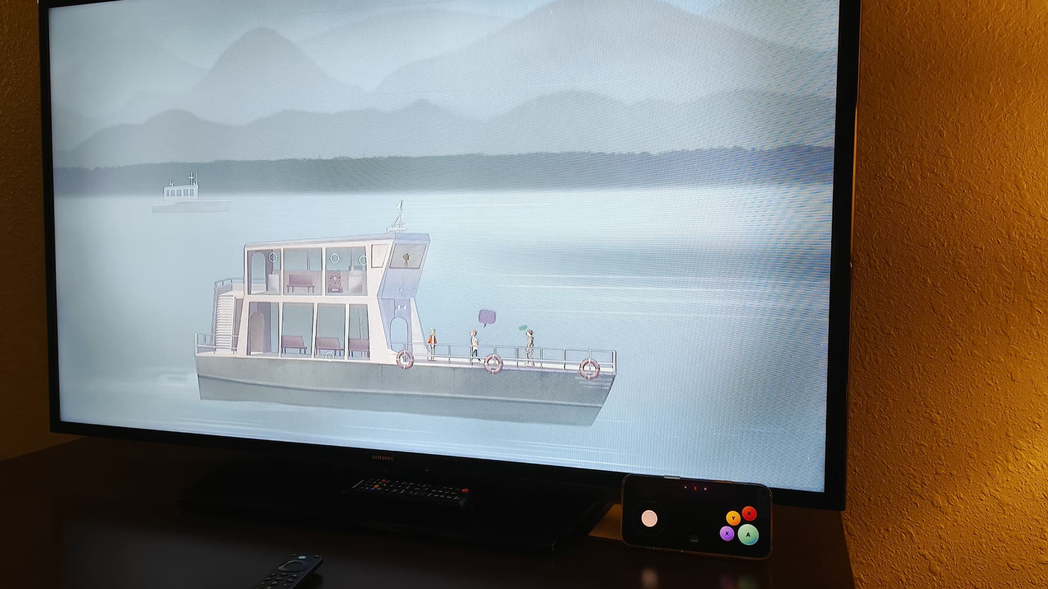 Oxenfree est un jeu d'aventure narratif jouable sur TV Oxenfree est un jeu d'aventure narratif jouable sur TV