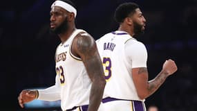 LeBron James et Anthony Davis