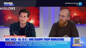 OGC Nice-OL: une défaite qui laisse des regrets, notamment en première mi-temps