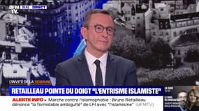 Bruno Retailleau, ministre de l'Intérieur, pointe du doigt "l'entrisme islamiste" dans un rapport