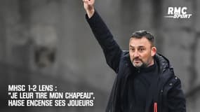 MHSC 1-2 Lens : "Je leur tire mon chapeau", Haise encense ses joueurs