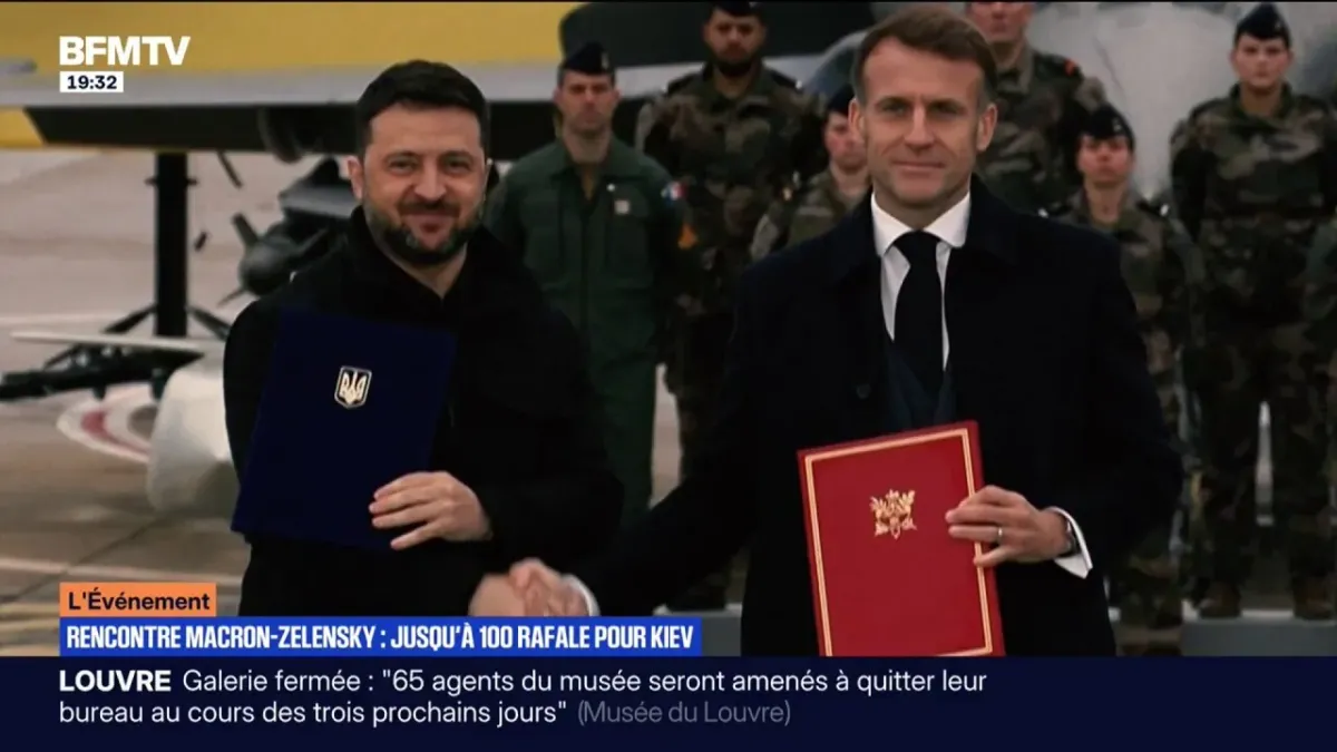 Rencontre entre Emmanuel Macron et Volodymyr Zelensky: les coulisses d ...