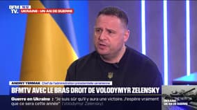 À Bakhmout, les combats sont acharnés et ils continuent", affirme Andriy Yermak, chef de l’administration présidentielle ukrainienne