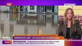 Dépression Kirk : le véritable risque réside dans des sols déjà saturés d’eau