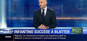 Gianni Infantino est élu à la tête de la Fifa