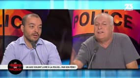 #Toulouse - Passe d'armes entre @MajidOukacha et @etienneliebig. Pour Majid : "Envoyons les adolescents turbulents 15 jours à l'armée !" Etienne rétorque : "Parce que ça changera quelque chose ? Tu vis dans quel monde, toi ?" #GGRMC