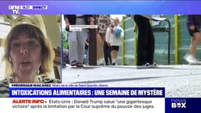 Intoxication alimentaire: "Une situation qui est humainement très difficile à vivre"dit le maire de Saint-Quetin (Aisne)