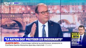 François Hollande: "La cible du terrorisme islamiste, c'est la liberté et la République qui la garantit" - 17/10