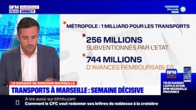 Transports à Marseille: 1 milliard d'euros pour un plan d'envergure