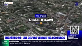 Val d'Oise: une oeuvre vendue 150.000 euros aux enchères