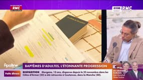 Baptêmes d'adultes, l'étonnante progression