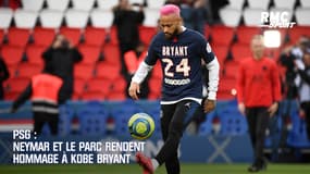 PSG : Neymar et le Parc rendent hommage à Kobe Bryant