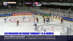 Les Dragons de Rouen tombent 1-9 à Genève 