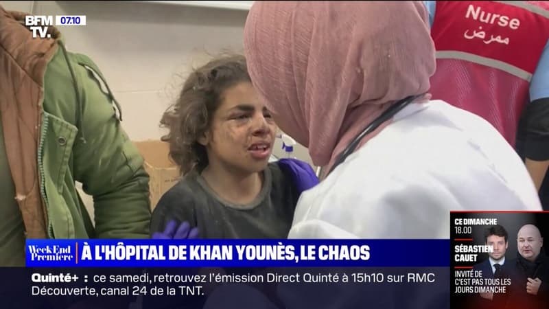 Bande de Gaza: à l'hôpital de Khan Younès, le chaos