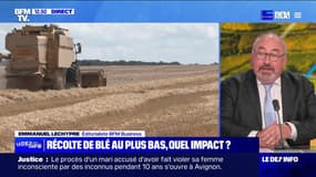 Récolte de blé au plus bas, quel impact ? - 02/09