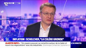 Dominique Schelcher (Système U): "Mes confrères allemands ont supprimé radicalement des marques entières de leurs rayons (...) s'il le faut, on le fera"