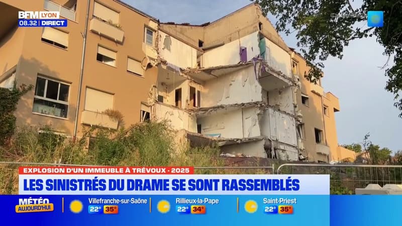 Explosion à Trévoux : 8 mois après le drame, les sinistrés se sont rassemblés